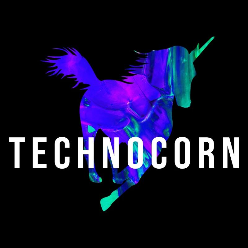 Technocorn Techno Festival Rave Raver Musik DJ EDM