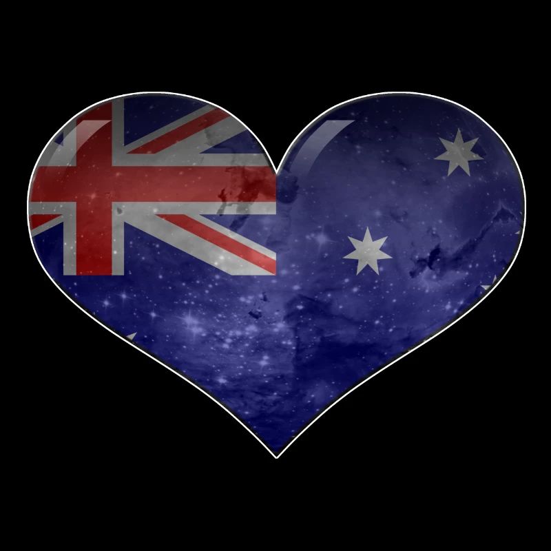 Australien-Herz