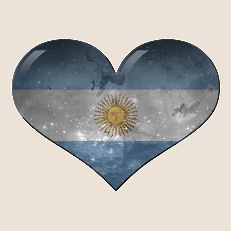 Argentinien-Herz