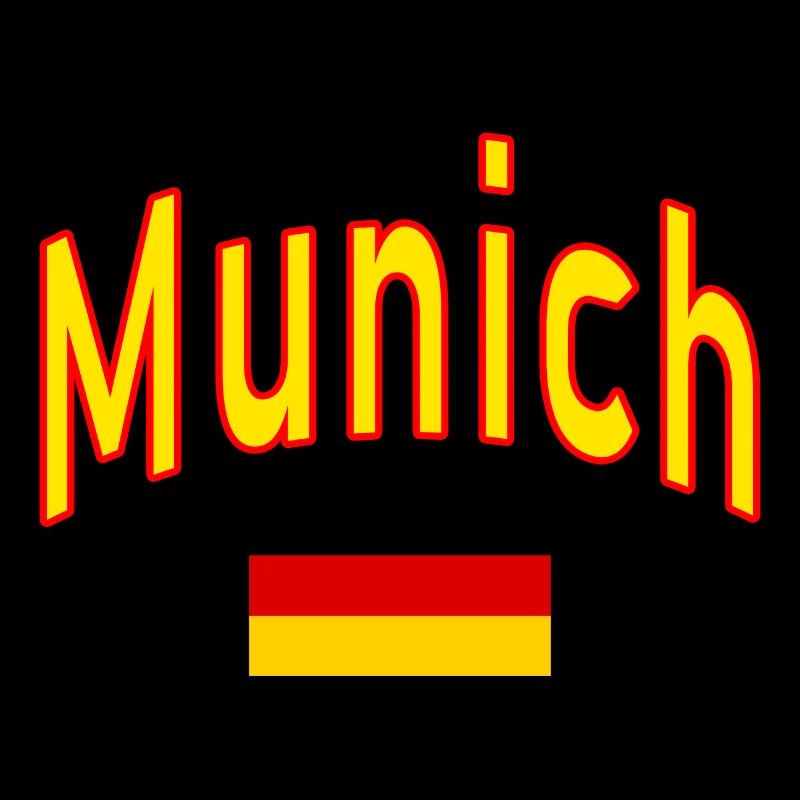 Munich munich germany flag