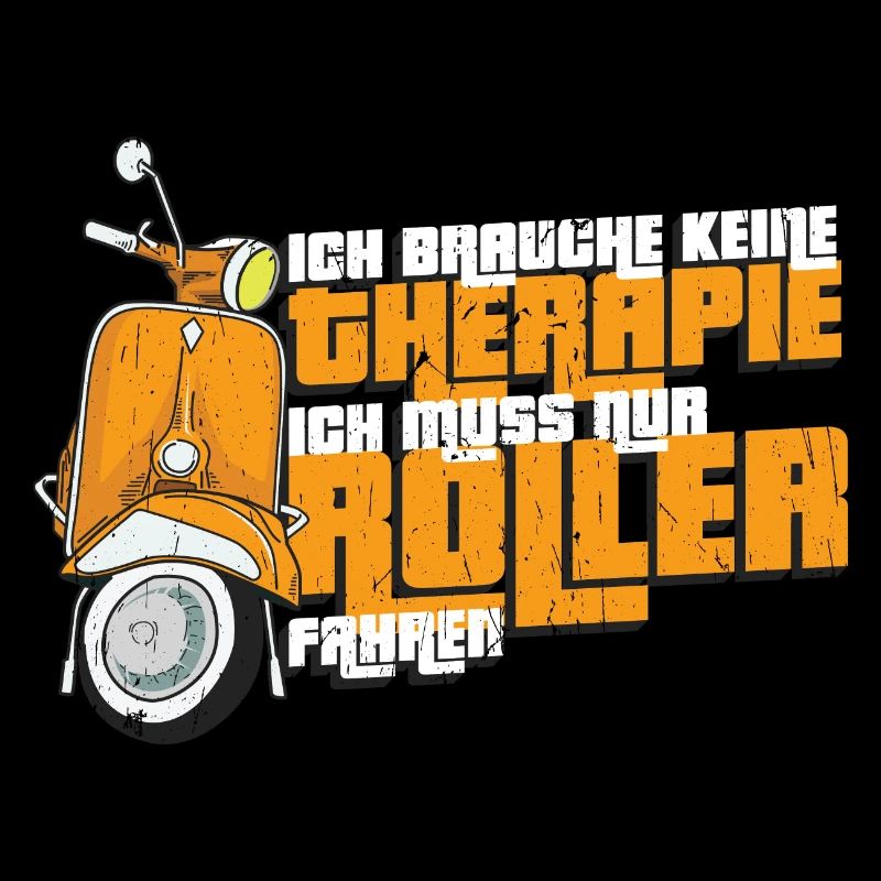 Retro Roller Therapie Motorroller Scooter Geschenk