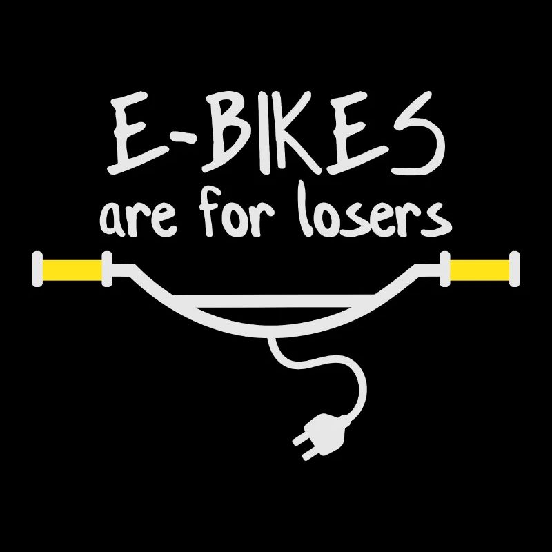 E-Bikes are for losers