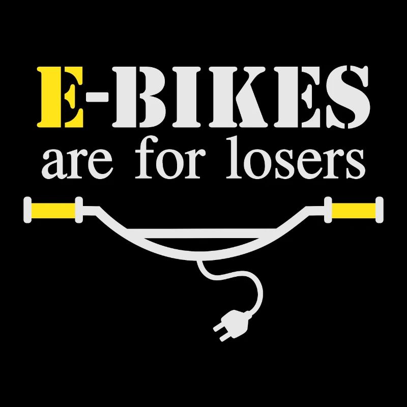 Les vélos électriques sont pour les perdants