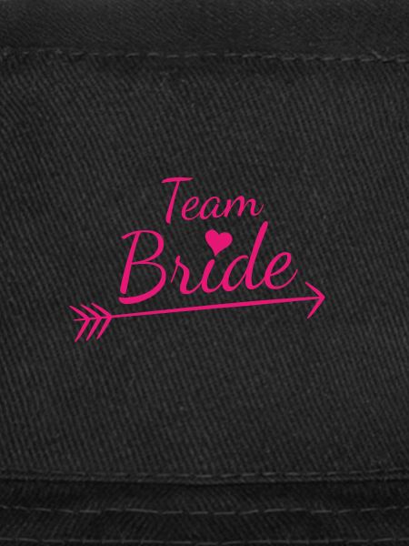 Team Bride Pink Heart
