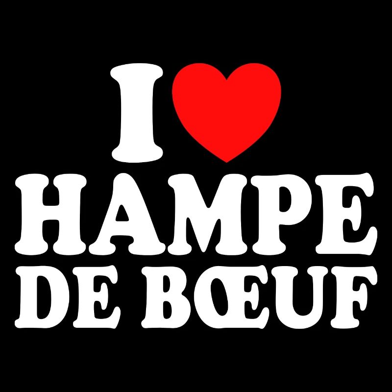 Boucher I Love Hampe De Boeuf