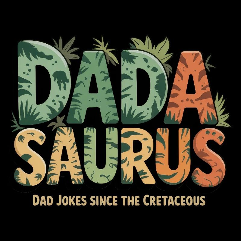 Dinosaurier Papa Saurus Geschenk Papa