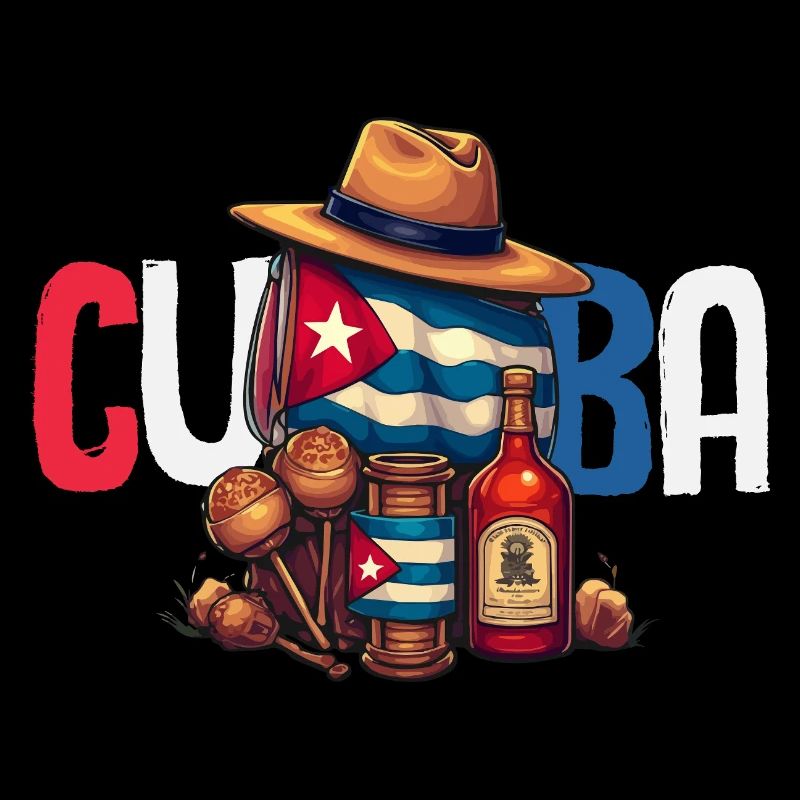 Cuba Pride & Home - Cuba Flag Design