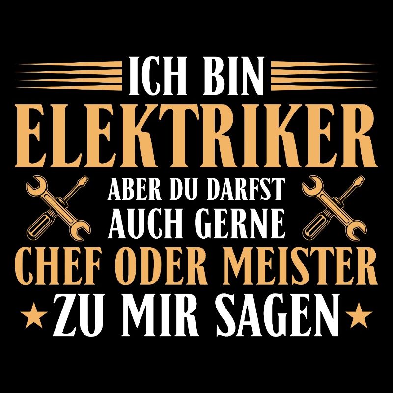 Elektriker Chef Meister – Handwerker Geschenk