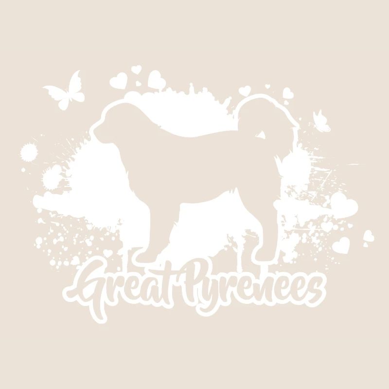 Great Pyrenees Hunde Hunderasse Wilsigns