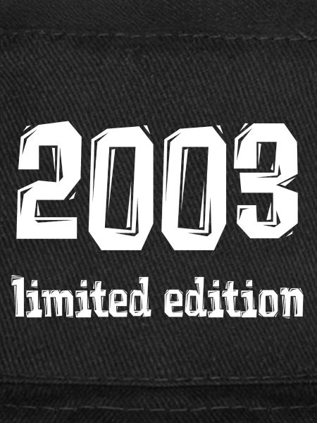 2003 limited edition