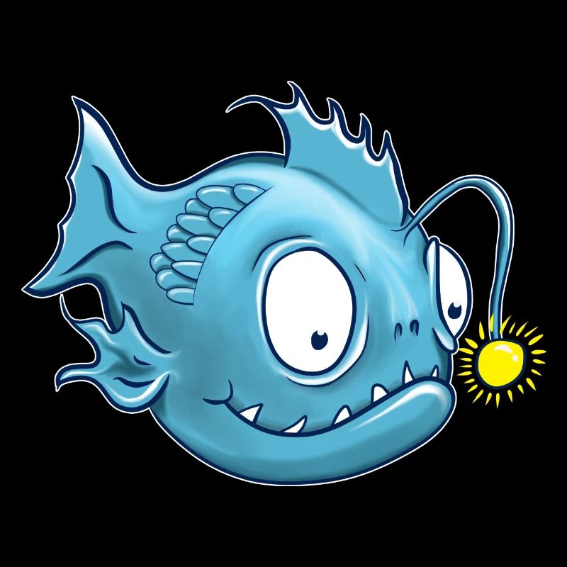 Laternenfisch oder auch Anglerfisch