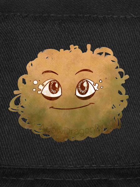 Petit Monstre pelote n°8 – jaune