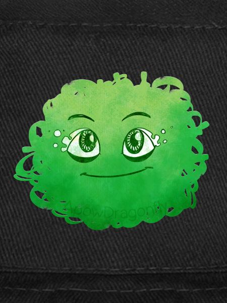 Petit Monstre pelote n°8 – vert