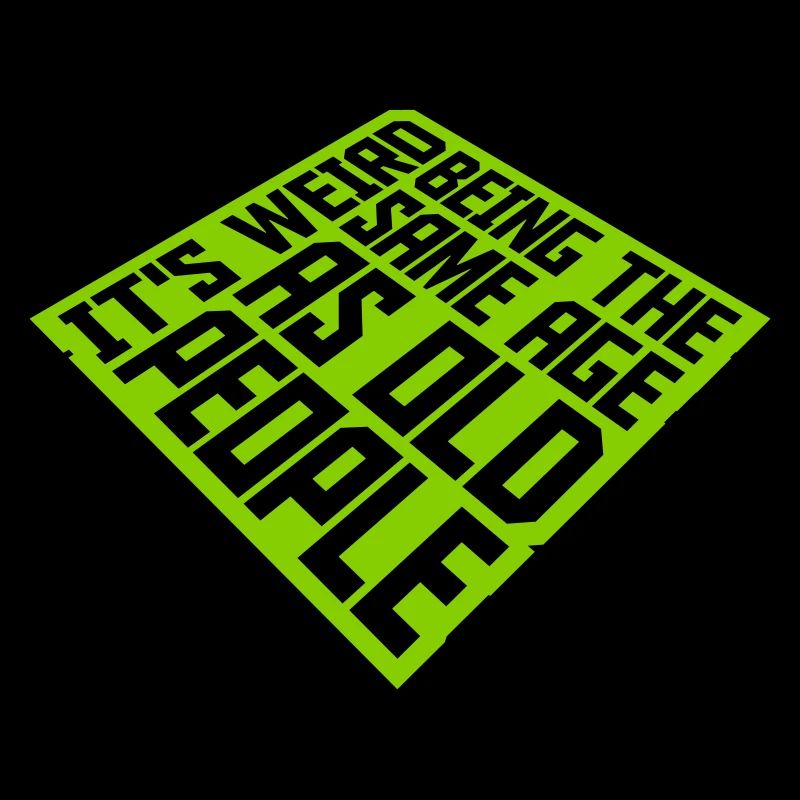 being old people age