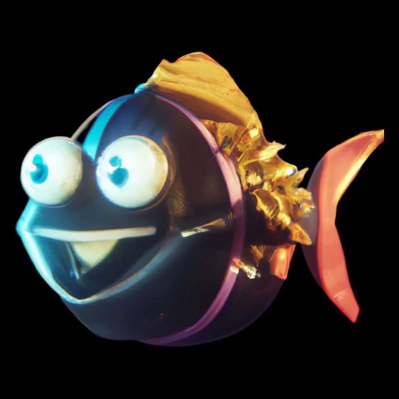 cute tropical fish