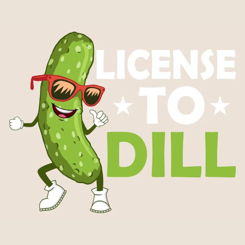 Licence pour cornichon au concombre à l’aneth