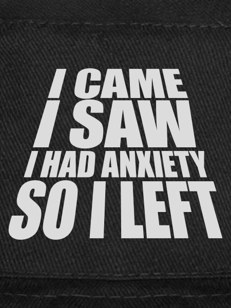 J’avais de l’anxiété en disant