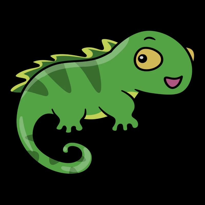 Camélion vert