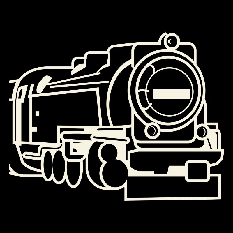 Train à vapeur Vinted Retro Railway