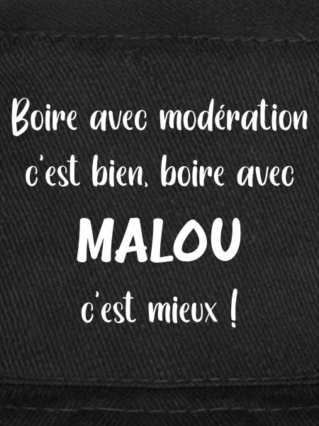 Boire avec malou