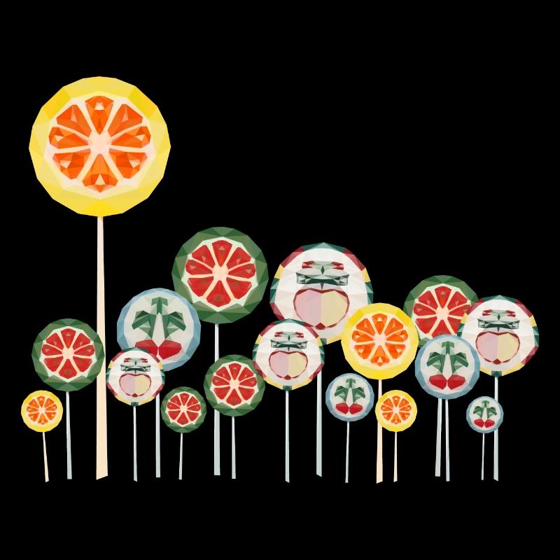 Lolliflower flower meadow