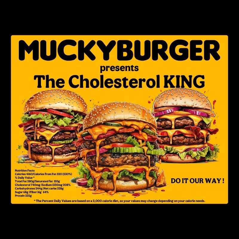 Muckyburger - Le roi du cholestérol. Restauration rapide