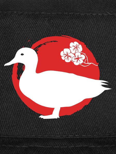 Duck Silhouette Japanese