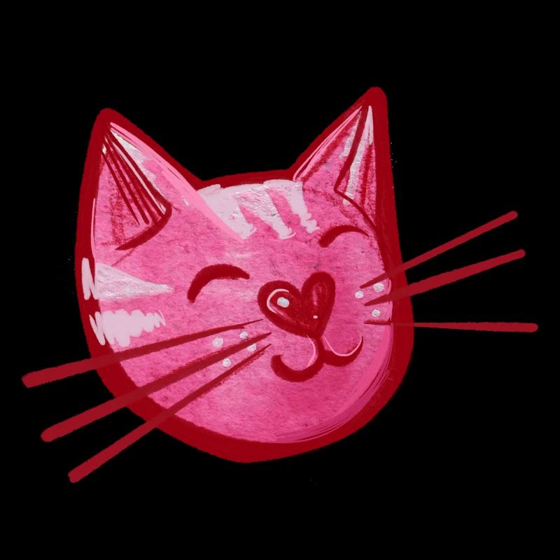Rosa Kätzchen Katze