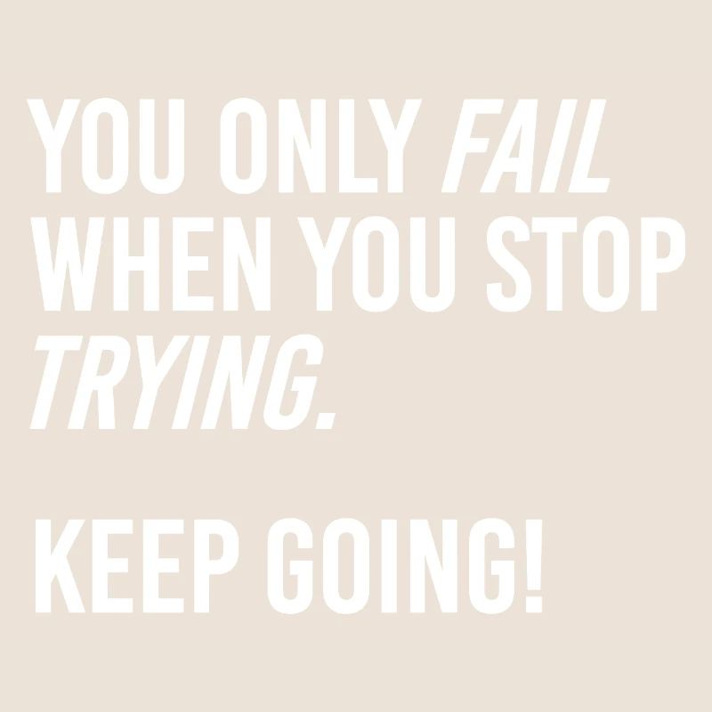 Keep going