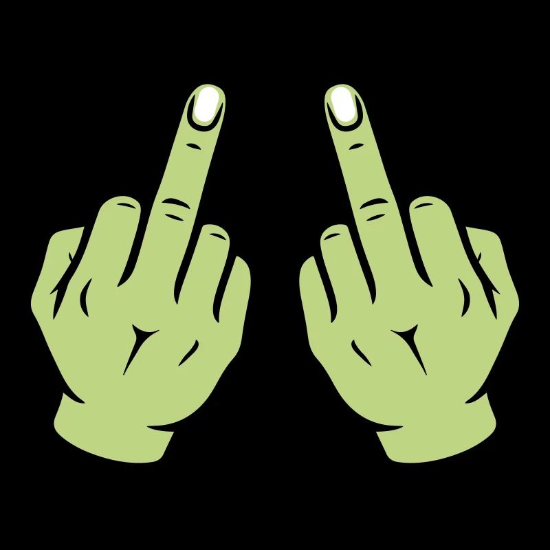 Middle Finger Hand