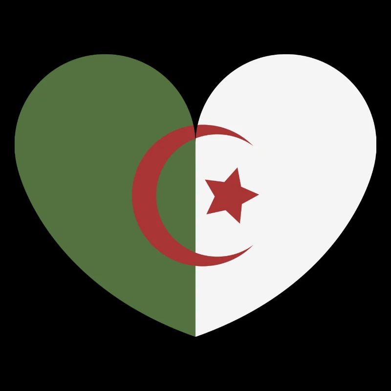 Drapeau du cœur de l’Algérie