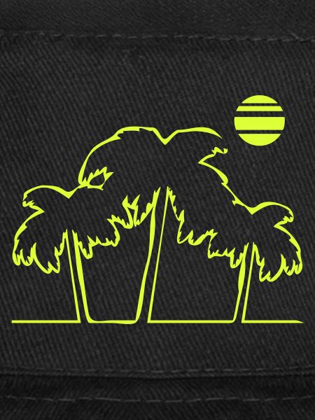 Île de la plage Palm Trees