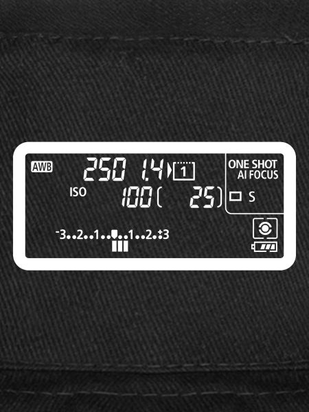 Canon LCD haut