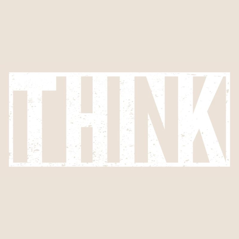 Déclaration de slogan Think