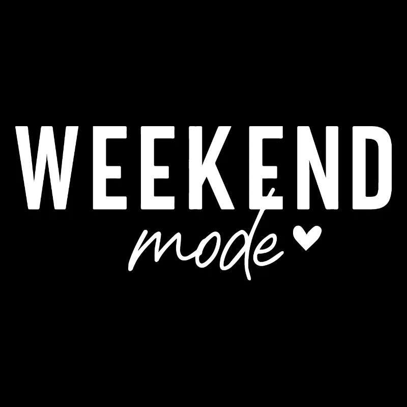 Ambiance du mode week-end