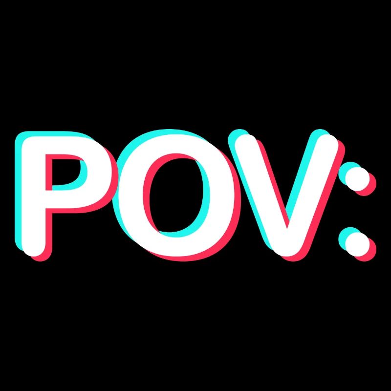 POV: Meme Text Print