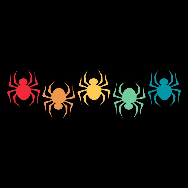 spider retro arachnoid tarantula spider web