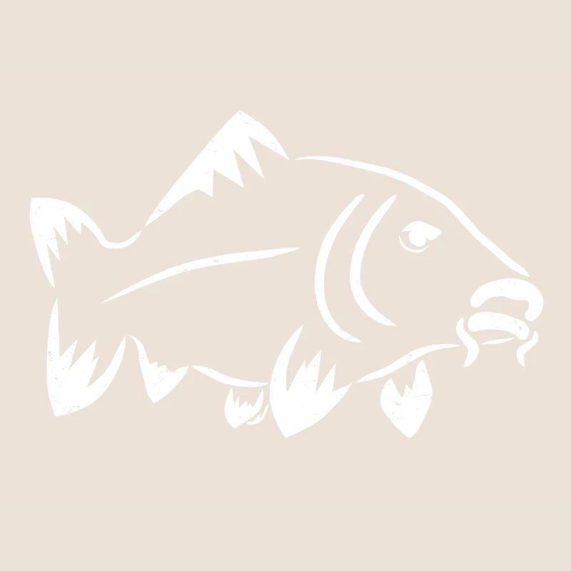 Fisch Logo - Karpfen