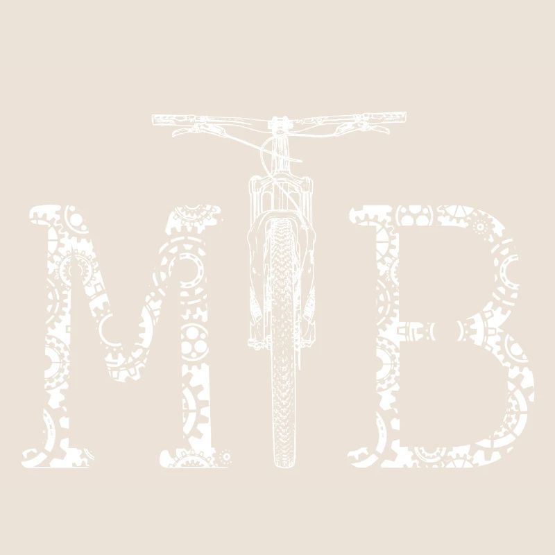 MTB - Mountainbiker Logo - Steampunk
