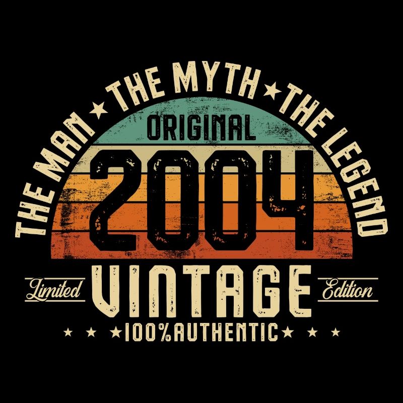 2004 Vintage Born Man Myth Legend