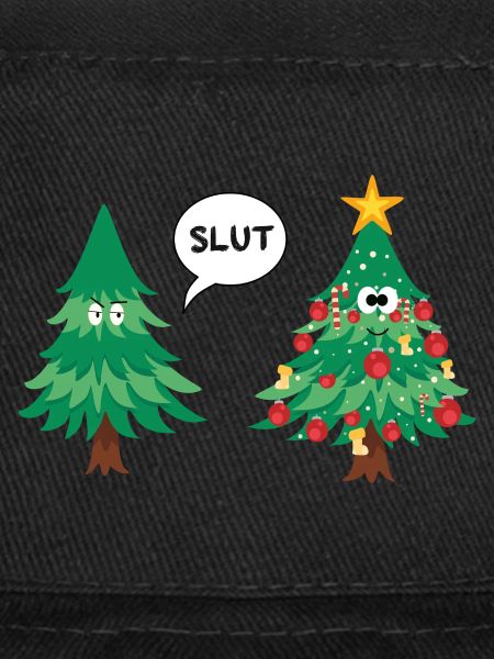 Weihnachtsbaum Flitchen lustig Weihnachten