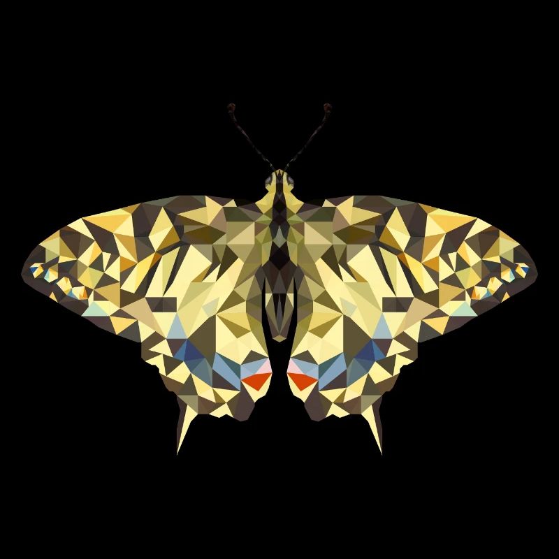 Polygone Papillon – Papillon géométrique