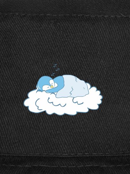 Penguin - sleeping - cloud