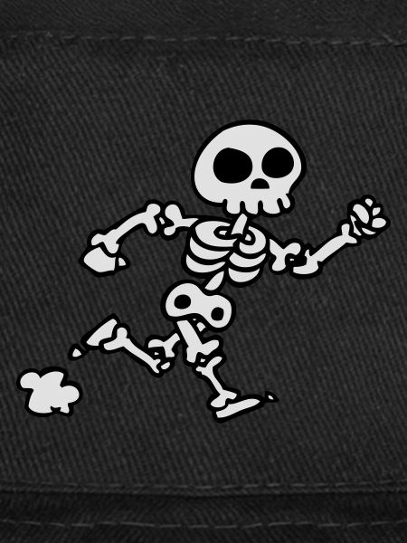 skeleton jogging