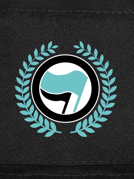 Logo Antifa avec couronne