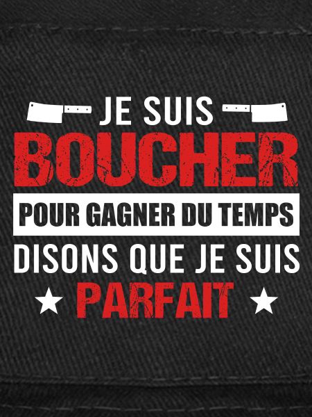 Boucher humour cadeau boucherie charcutier