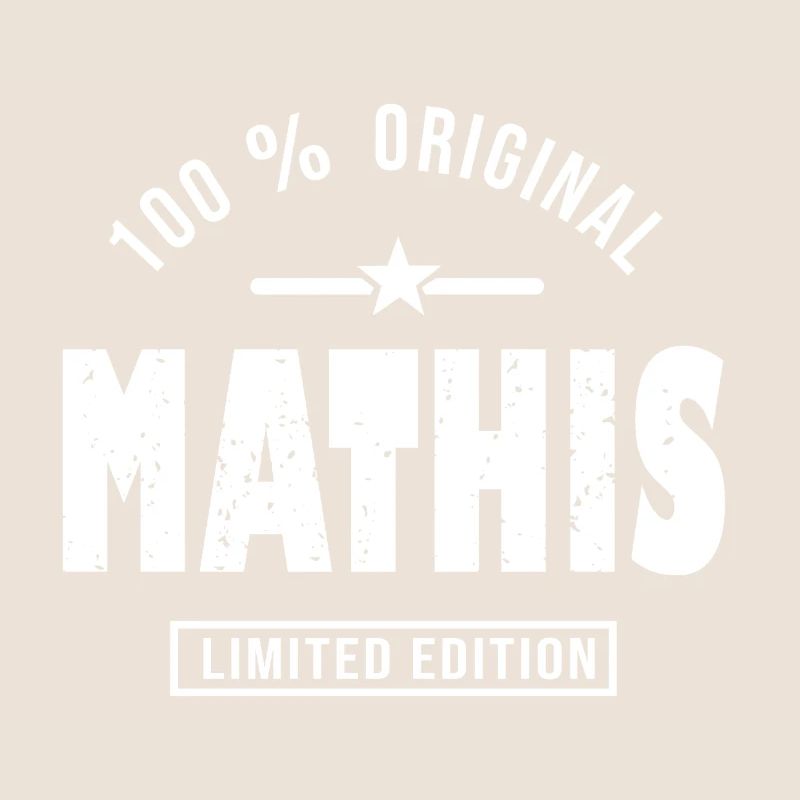 Mathis ORIGINAL cadeau prénom mathis