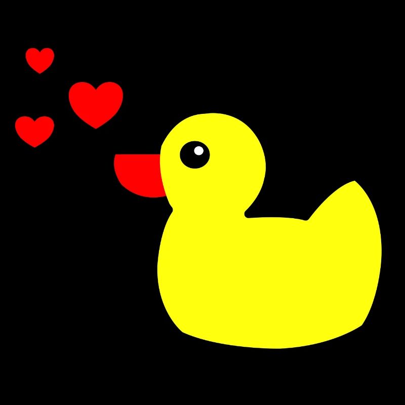 Squeaky Duck Yellow Valentine's Day 2