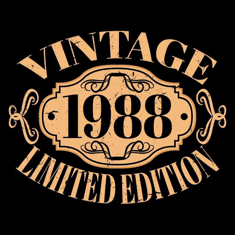 Millésime 1988 - 34 ans, cadeau de 34e anniversaire