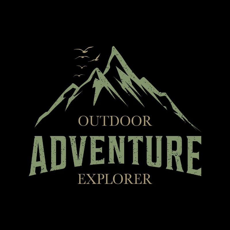 Outdoor Adventure Explorer Mountains Nature Lovers